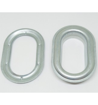 42X22  Oval Galvanized Eyelet 500 PCS SET