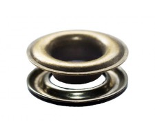 SPGW #0 (3/16")5,5mm Self-Piercing Grommets & Washers Made Of High Quality Brass (500 Sets) Color Antique Brass