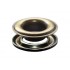 SPGW #3XL (7/16") Long Neck  12mm ID:11mm Self-Piercing Grommets & Washers (500 sets) Made of High Quality Brass