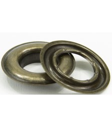 SPGW #4 (1/2")I(16mm)Self-Piercing Grommets & Washers (500 Sets) (Made Of High Quality Brass)Color Antique Brass