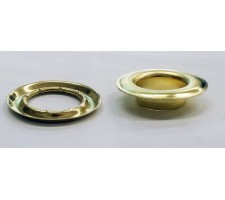 SPGW #4 (1/2")I(16mm)Self-Piercing Grommets & Washers (500 sets) (Made of High Quality Brass)