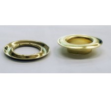 SPGW #4 (1/2")I(16mm)Self-Piercing Grommets & Washers (500 Sets) (Made Of High Quality Brass)Color Brass