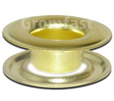 SPGW #1.7 (1/8") Self-Piercing Grommets & Washers Made of High Quality Brass (500 sets) 