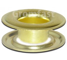 SPGW #0 (3/16")5,5mm Self-Piercing Grommets & Washers Made Of High Quality Brass (500 Sets) Color Brass
