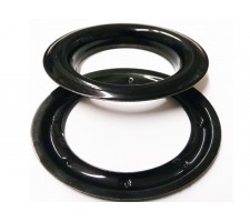 Round #12 (1 1/2\ inch ) METAL Grommets and Washers(Polished Black Painted Color)(ID 40 mm Ø)
