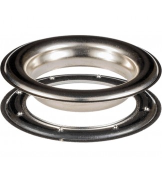 Round #12 (1 1/2\ inch ) Metal Grommets and Washers(Nickel Color)(ID 40 mm Ø)