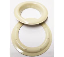 Round #12 (1 1/2\ inch ) METAL Grommets and Washers(Cream Painted Color)(ID 40 mm Ø)